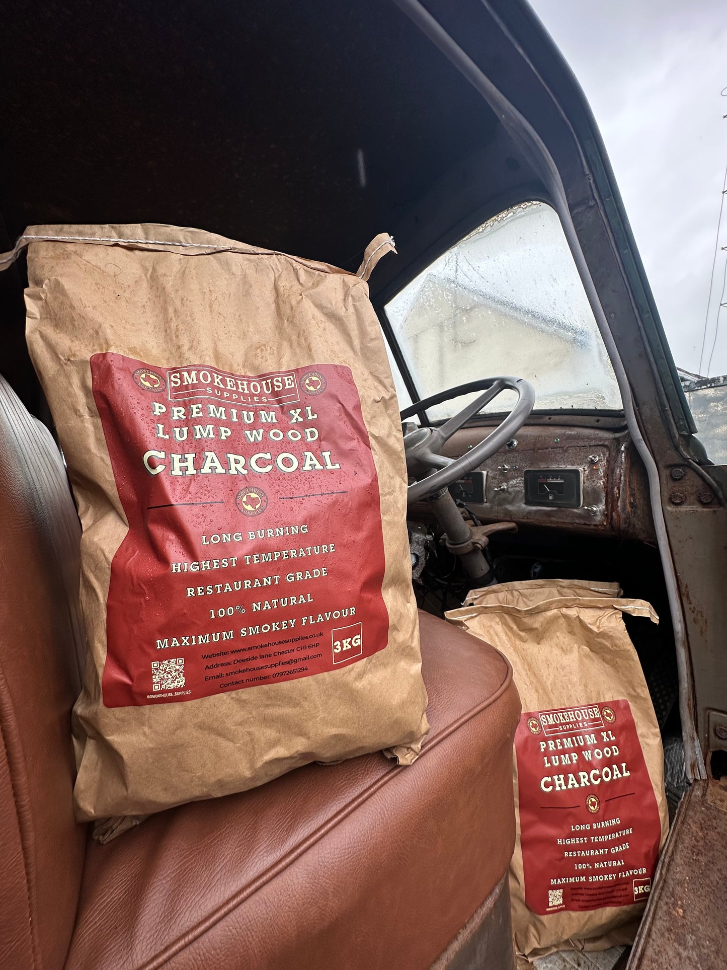 PREMIUM XL LUMP WOOD CHARCOAL