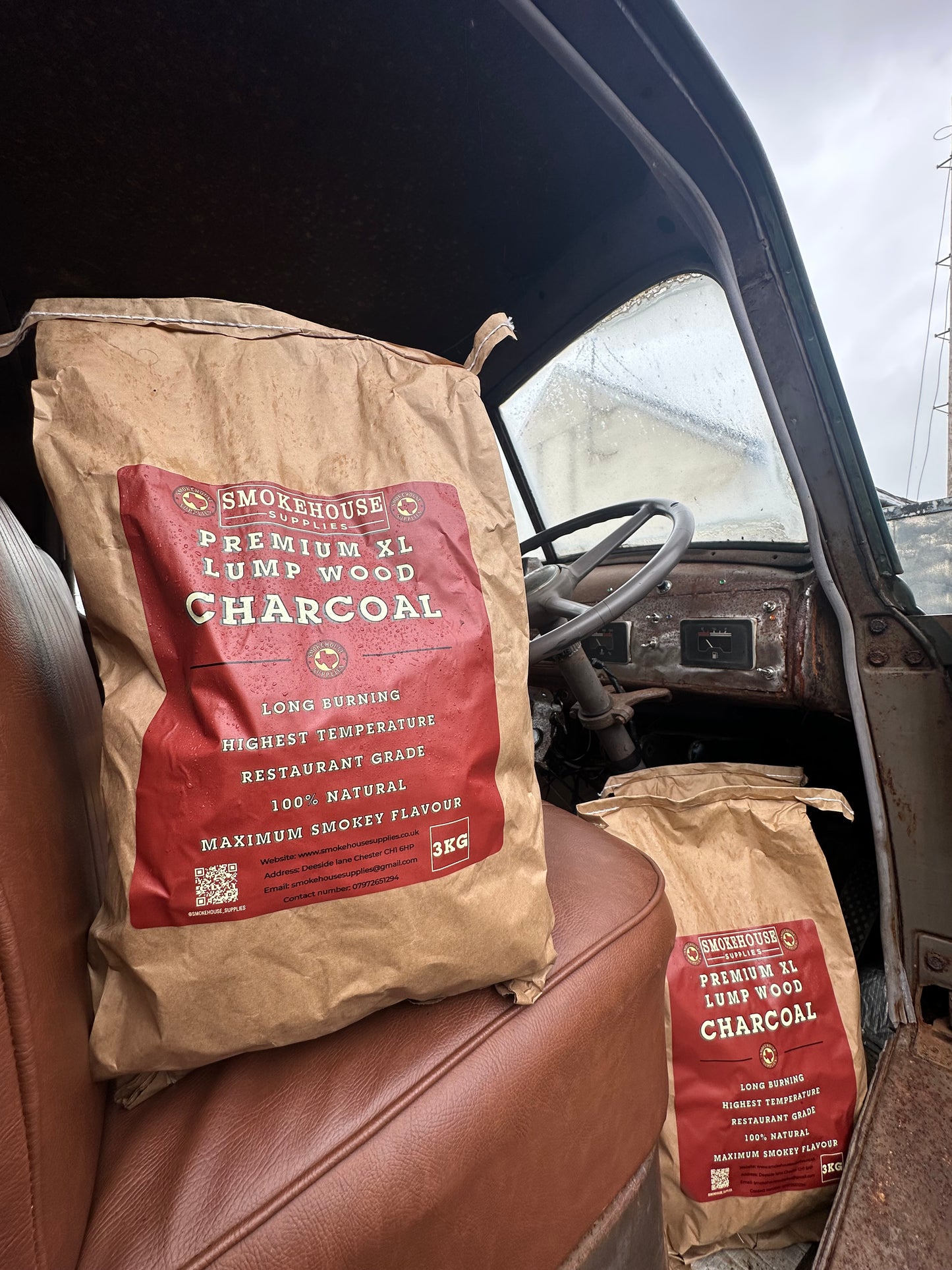 PREMIUM XL LUMP WOOD CHARCOAL