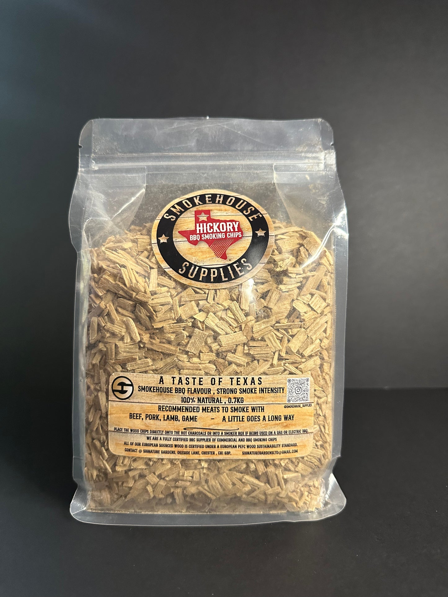 Hickory Wood BBQ Smoking Chips