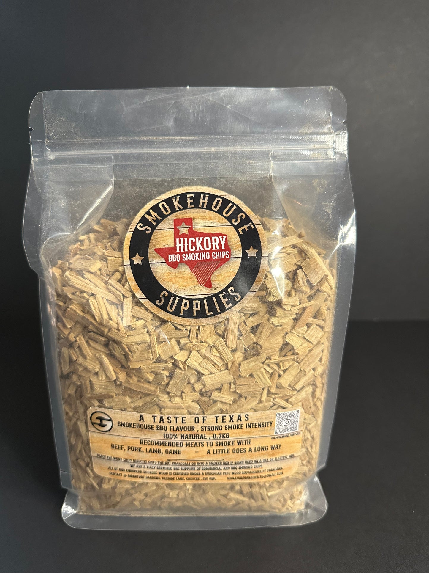 Hickory Wood BBQ Smoking Chips