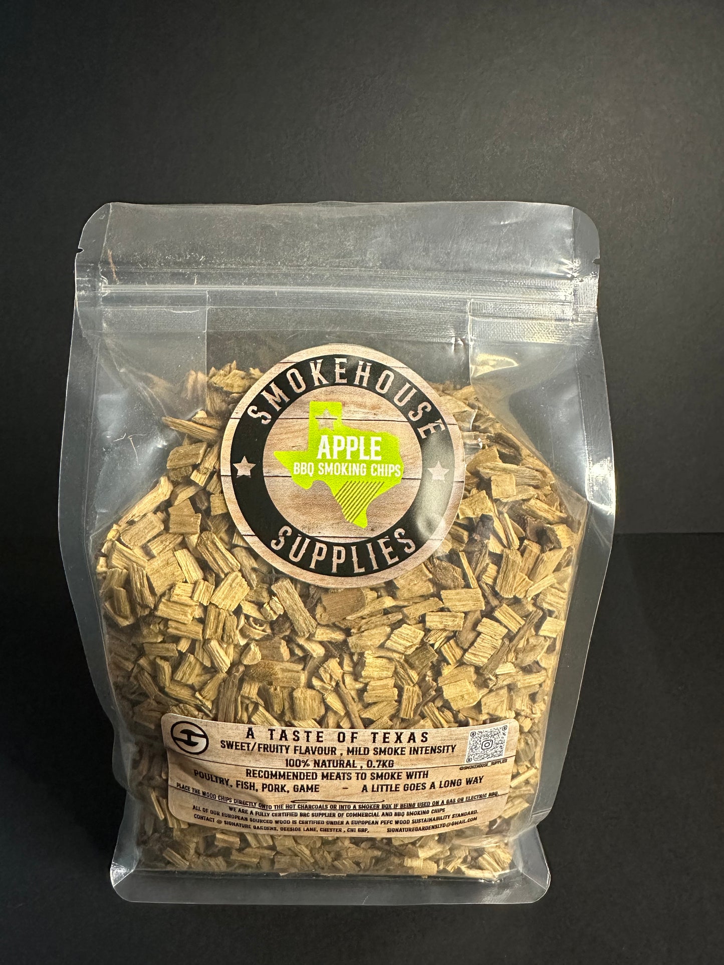 Apple Wood BBQ Smoking Chips