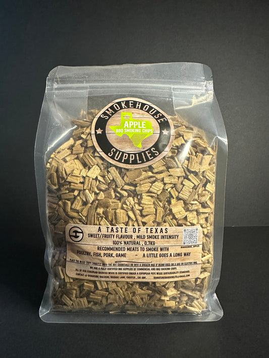 Apple Wood BBQ Smoking Chips