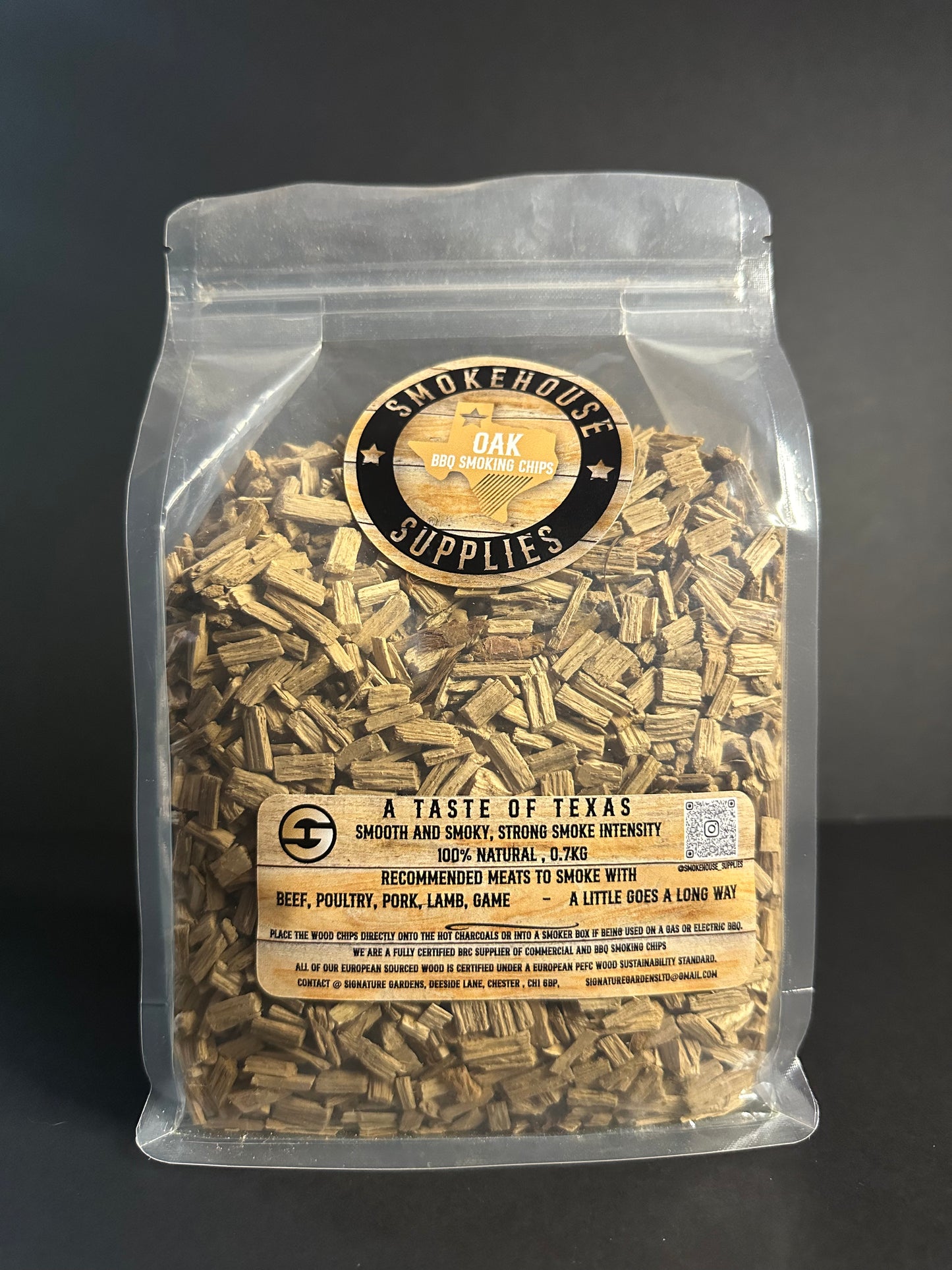 Oak Wood BBQ Smoking Chips