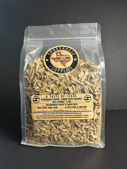 Bourbon Oak Wood BBQ Smoking Chips